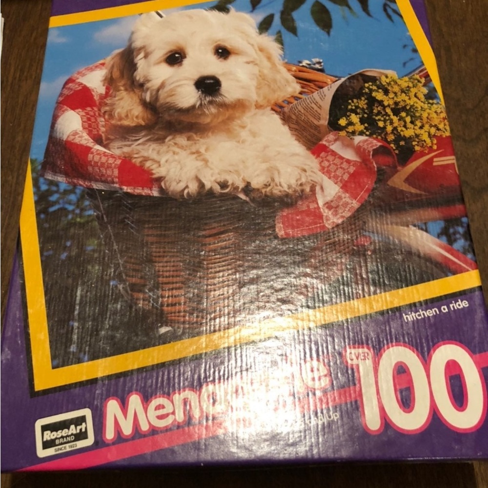 Menagerie hitchen a ride puppy 100 piece